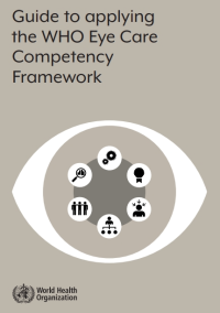 Image of Guide to applying the WHO eye Care competency framework