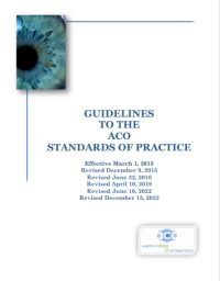 Image of Guidelines to the ACO standards of practice