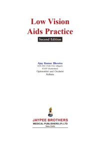 Image of Low vision aids practice