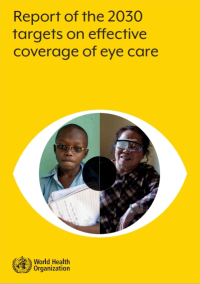 Image of Report of the 2030 targets on effective coverage of eye care